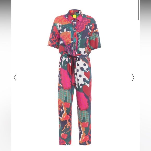FARM Rio Multicolor Patterned Jumpsuit - Picture 3 of 4